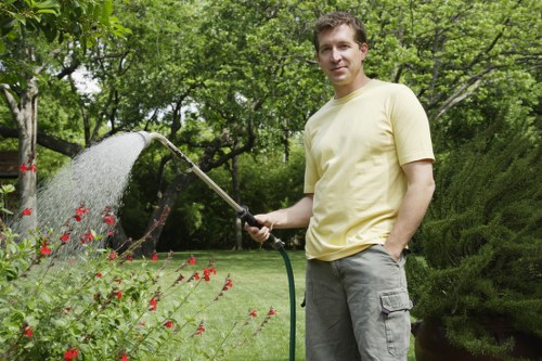 Garden waste being handled in line with disposal regulations